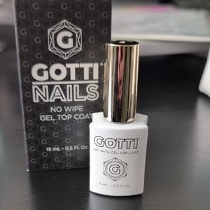 GOTTI Nails No Wipe Gel Top Coat - 0.5 Fl Oz